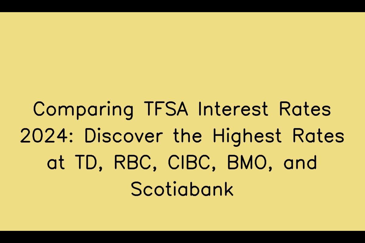TFSA Interest Rates